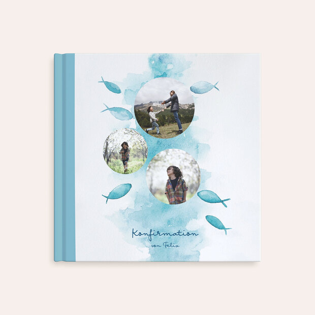 Fotobuch Konfirmation - Fische im Wasser
