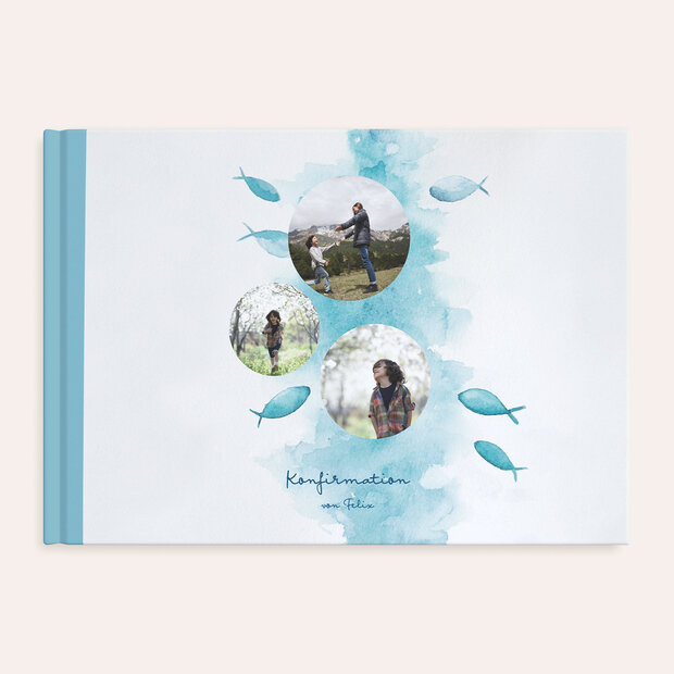Fotobuch Konfirmation - Fische im Wasser