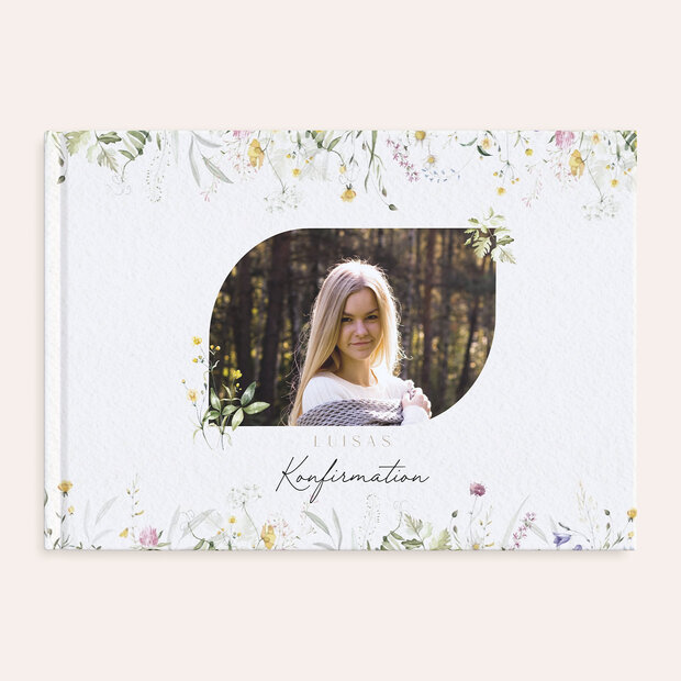 Fotobuch Konfirmation - Blumentraum
