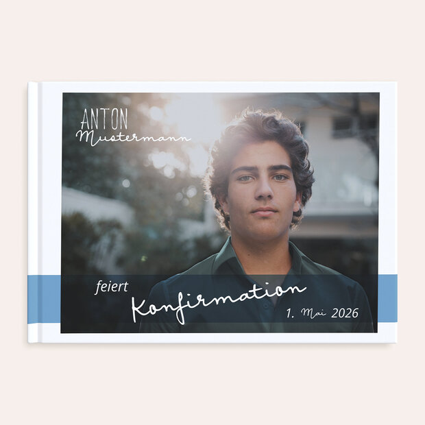 Fotobuch Konfirmation - Portraitfoto