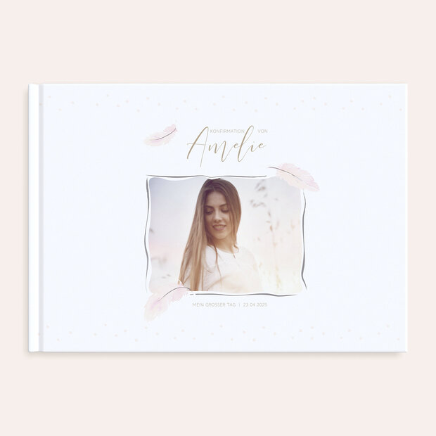 Fotobuch Konfirmation - Federzart