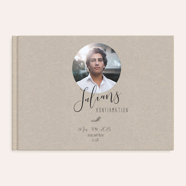 Fotobuch Konfirmation - Zarter Zweig