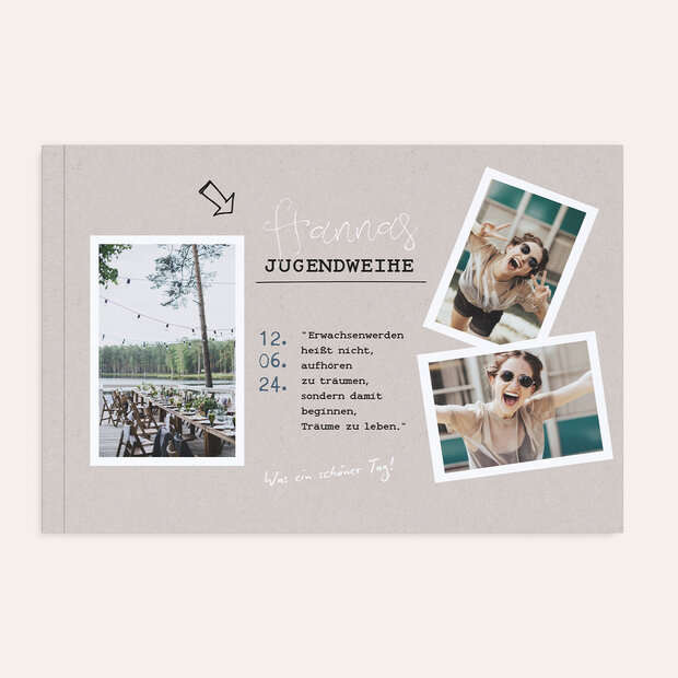 Fotobuch Jugendweihe - Ticket fürs Erwachsensein