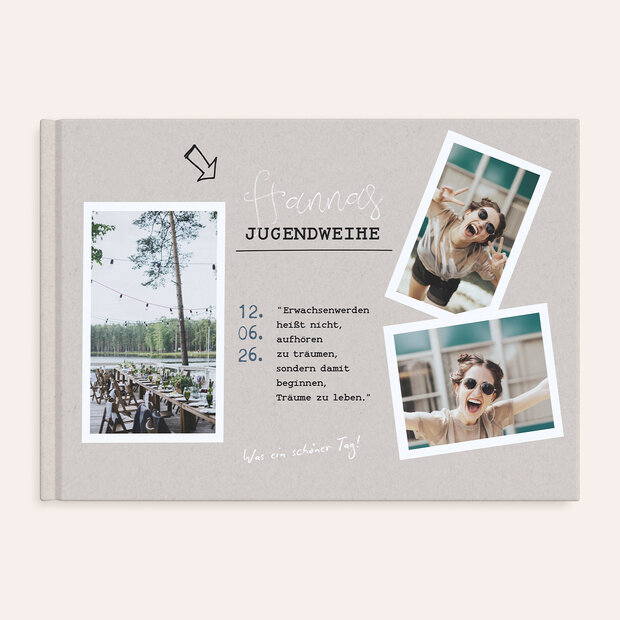Fotobuch Jugendweihe - Ticket fürs Erwachsensein