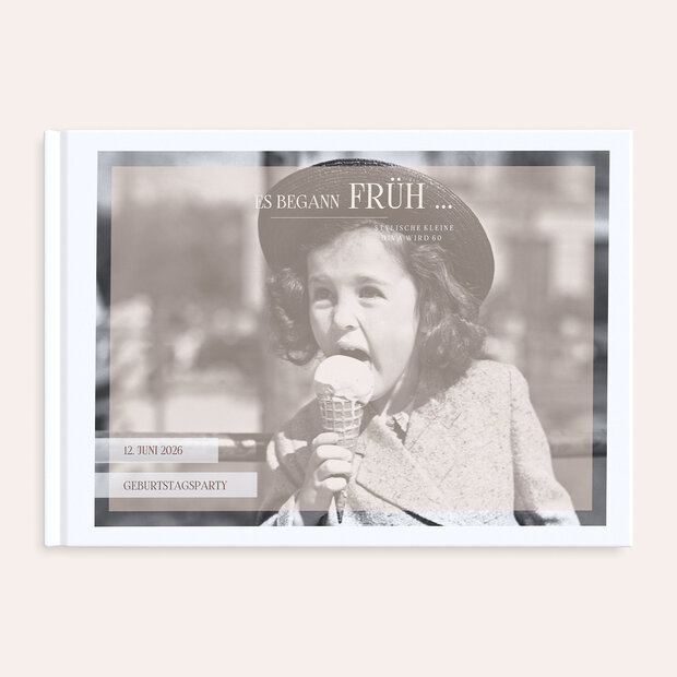 Fotobuch Geburtstag - Diva 60