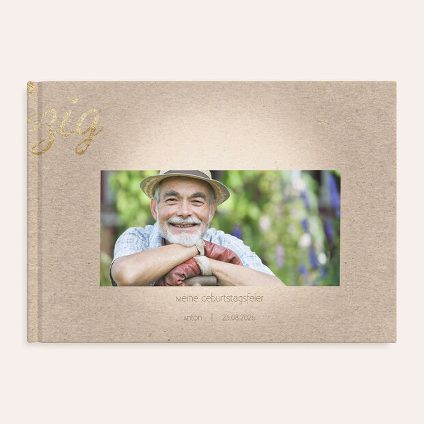 Fotobuch Geburtstag - Goldener Tag 70