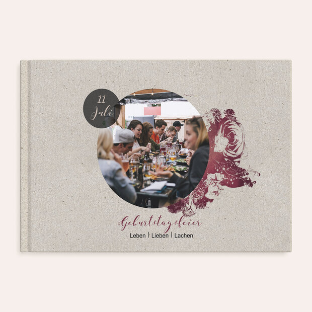 Fotobuch Geburtstag - Flower Art