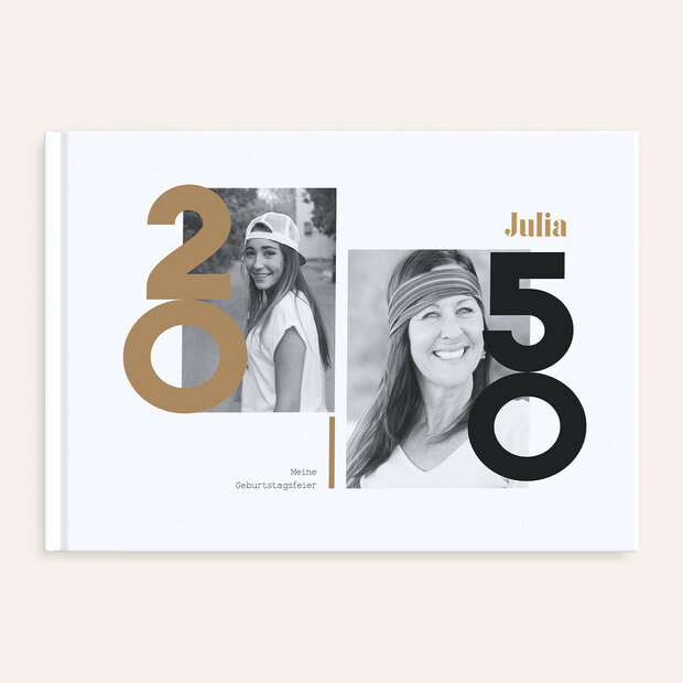 Fotobuch Geburtstag - Mein Jahr 50