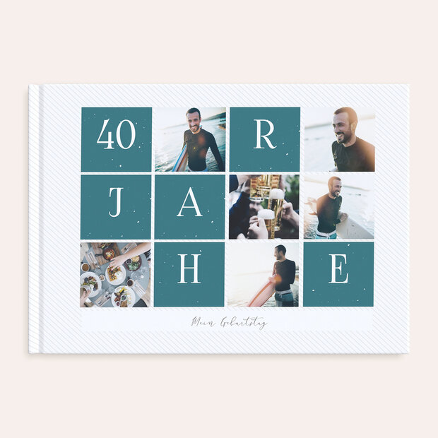 Fotobuch Geburtstag - Memento 40