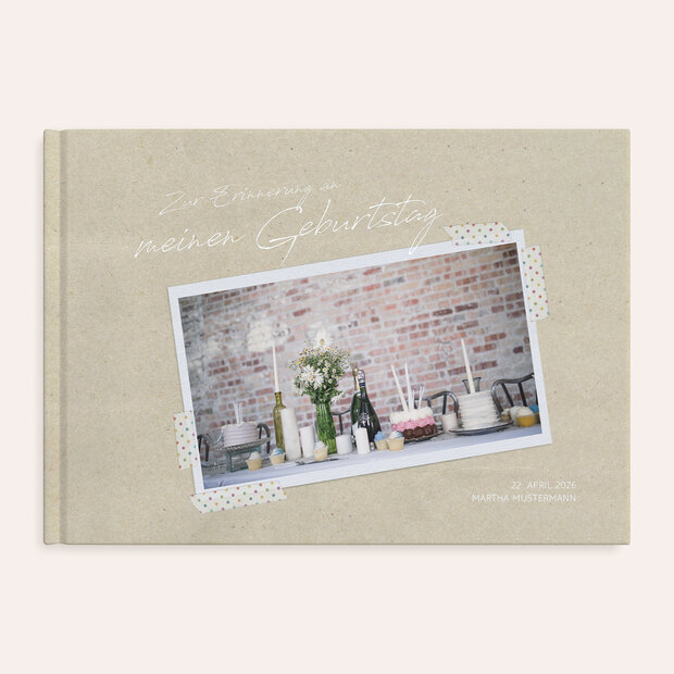 Fotobuch Geburtstag - Mein neues Jahrzehnt
