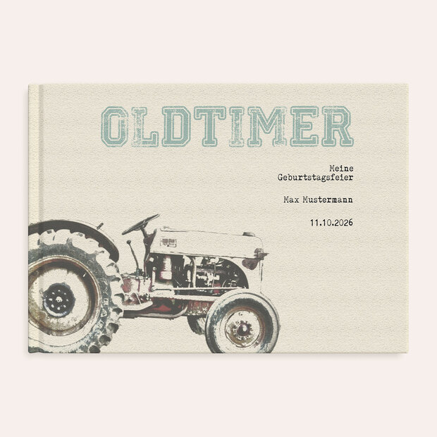 Fotobuch Geburtstag - Herr der Maschine 70