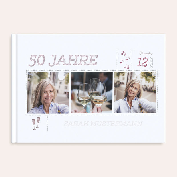 Fotobuch Geburtstag - Terminsache 50