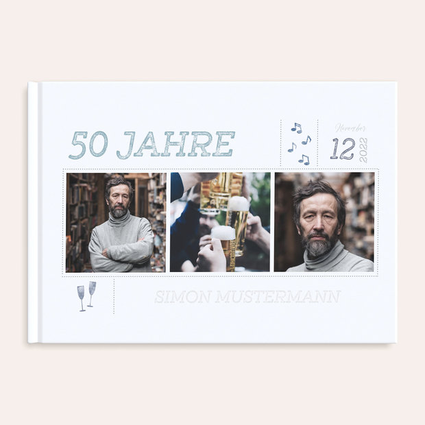 Fotobuch Geburtstag - Terminsache 50