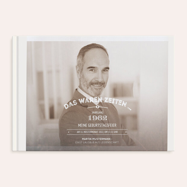 Fotobuch Geburtstag - Alte Zeiten 60