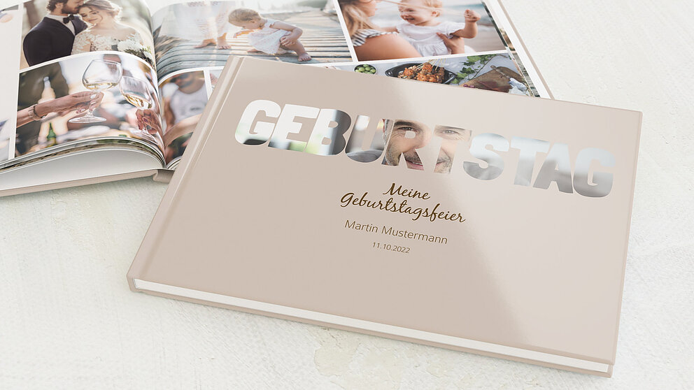 Fotobuch Geburtstag Geburtstag Detail
