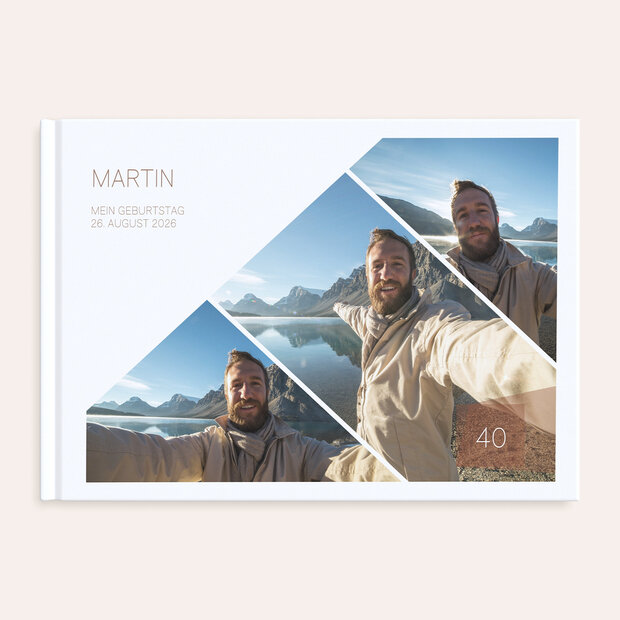 Fotobuch Geburtstag - Steil nach oben 40