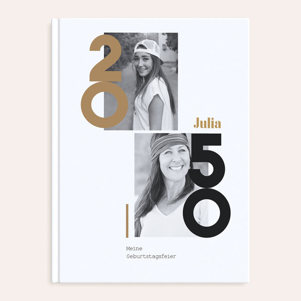 Fotobuch Geburtstag - Mein Jahr 50