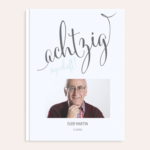 Fotobuch Geburtstag - Sagenhafte Achtzig