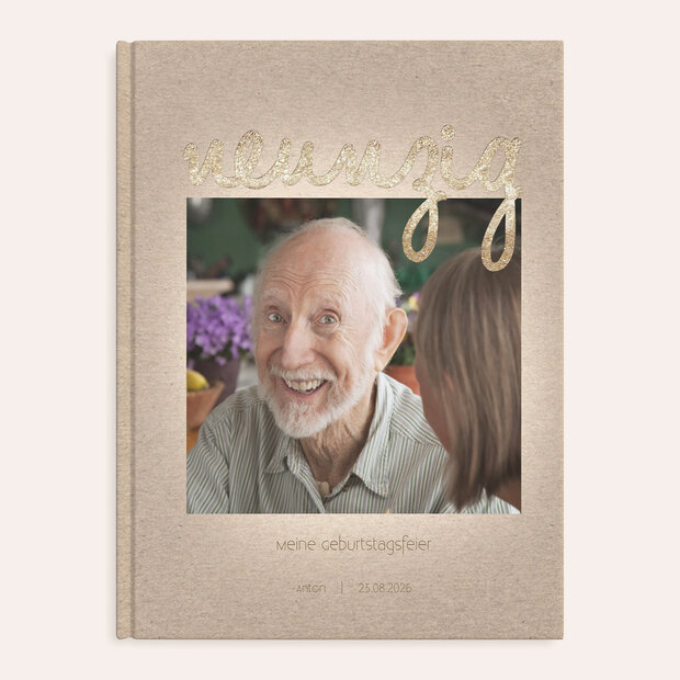 Fotobuch Geburtstag - Goldener Tag 90