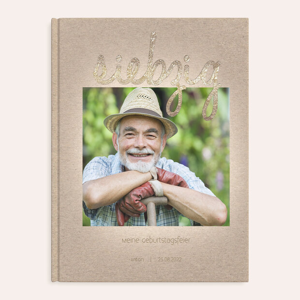 Fotobuch Geburtstag - Goldener Tag 70