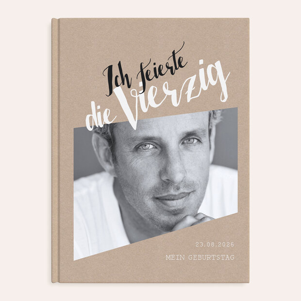 Fotobuch Geburtstag - Ziellinie Geburtstag 40