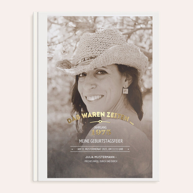 Fotobuch Geburtstag - Alte Zeiten 50