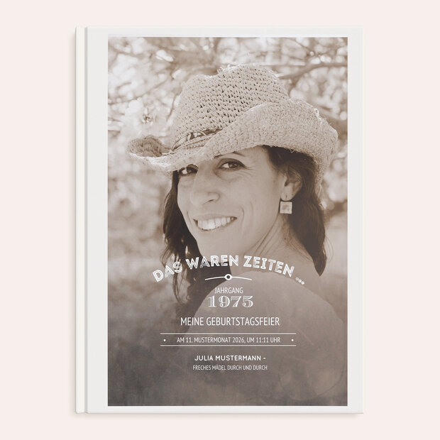 Fotobuch Geburtstag - Alte Zeiten 50