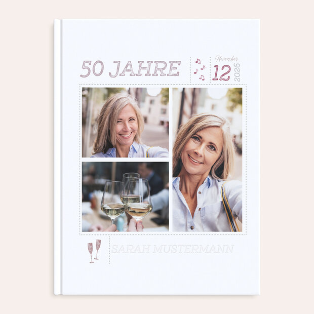 Fotobuch Geburtstag - Terminsache 50