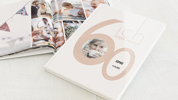 Fotobuch Geburtstag Tolle Nummer 60 Detail