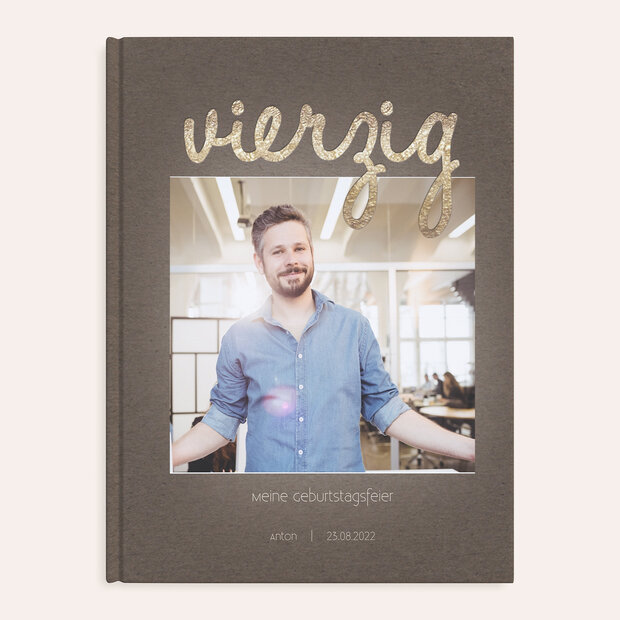 Fotobuch Geburtstag - Goldener Tag 40