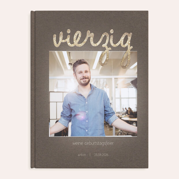 Fotobuch Geburtstag - Goldener Tag 40