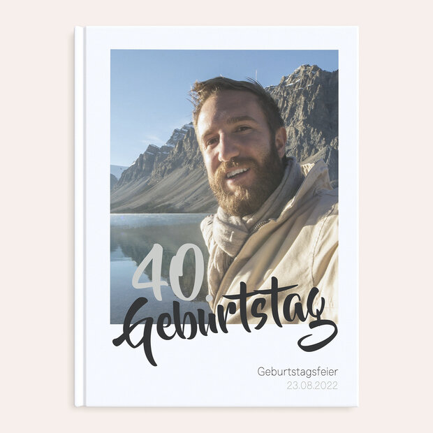 Fotobuch Geburtstag - Ultraleicht Geburtstag 40