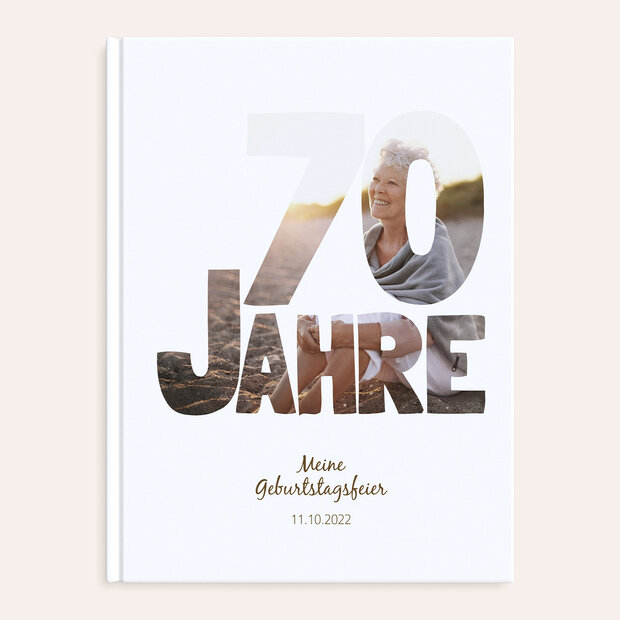 Fotobuch Geburtstag - Stolze 70