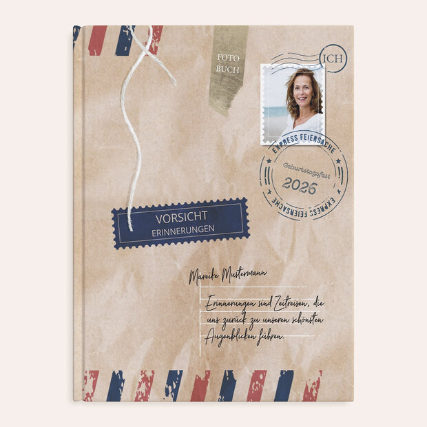 Fotobuch Geburtstag - Luftpost