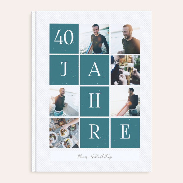 Fotobuch Geburtstag - Memento 40