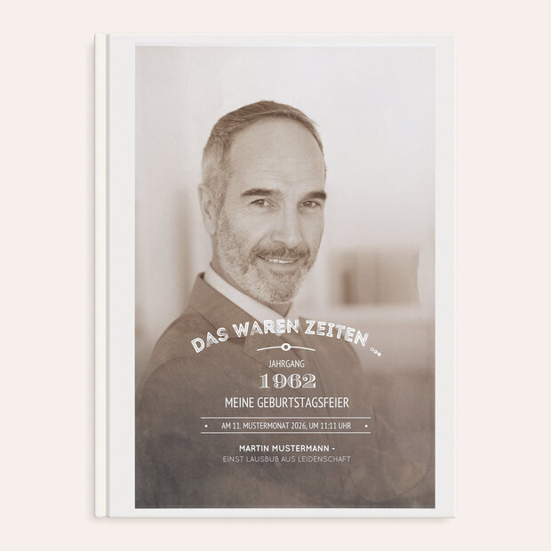 Fotobuch Geburtstag - Alte Zeiten 60