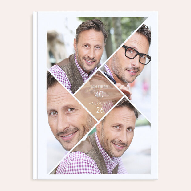 Fotobuch Geburtstag - Facetten Geburtstag 40