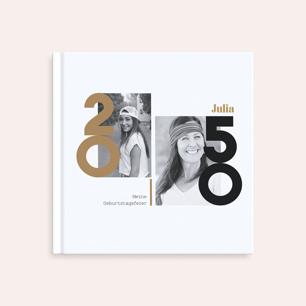 Fotobuch Geburtstag - Mein Jahr 50