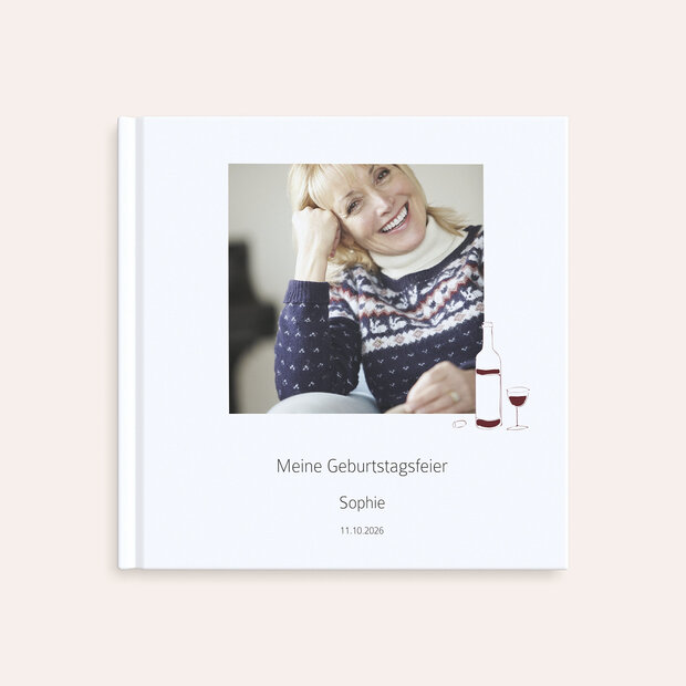 Fotobuch Geburtstag - Weinrebe Foto