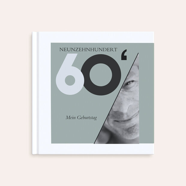 Fotobuch Geburtstag - Aufgerundet 60