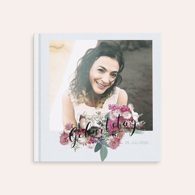 Fotobuch Geburtstag - Blütenwalzer