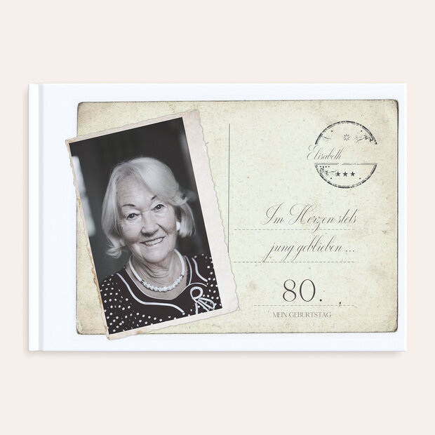 Fotobuch Geburtstag - Jung geblieben 80