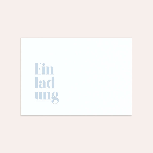 Umschlag mit Design Hochzeit - Das große Wort