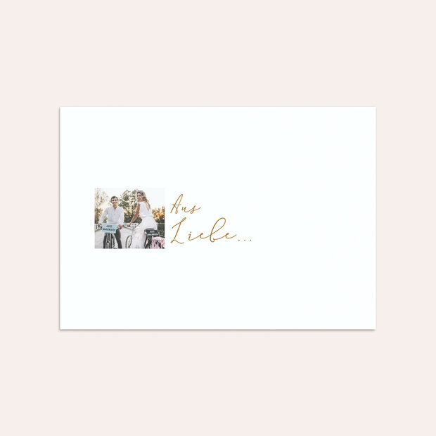 Umschlag mit Design Hochzeit - Unforgettable Moments