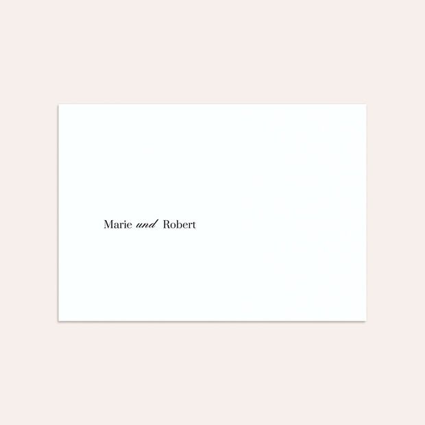 Umschlag mit Design Hochzeit - Retro-Romantik