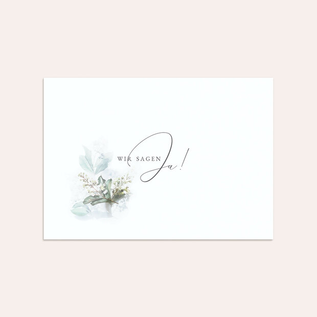 Umschlag mit Design Hochzeit - Herzensmelodie