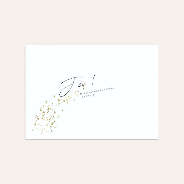 Umschlag mit Design Hochzeit - Freudensprenkel