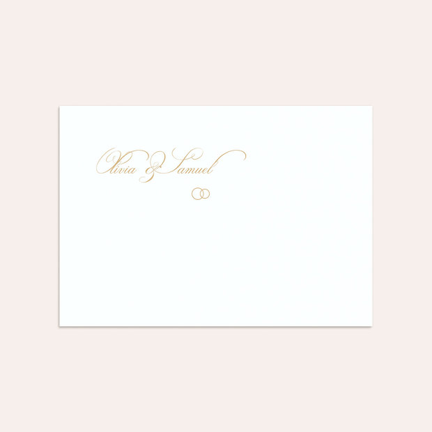 Umschlag mit Design Hochzeit - Zarte Blicke