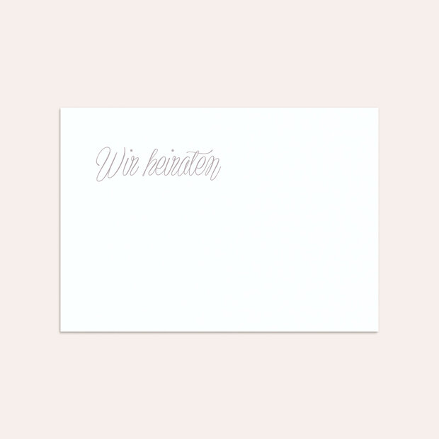 Umschlag mit Design Hochzeit - Zauberlicht