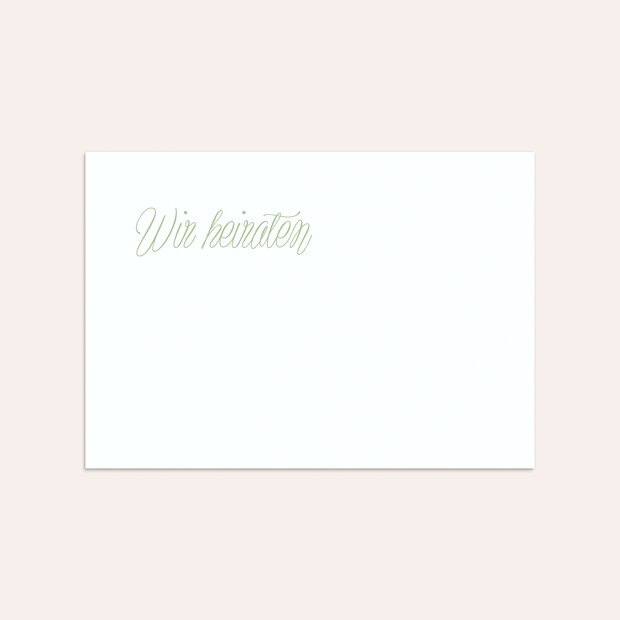 Umschlag mit Design Hochzeit - Zauberlicht